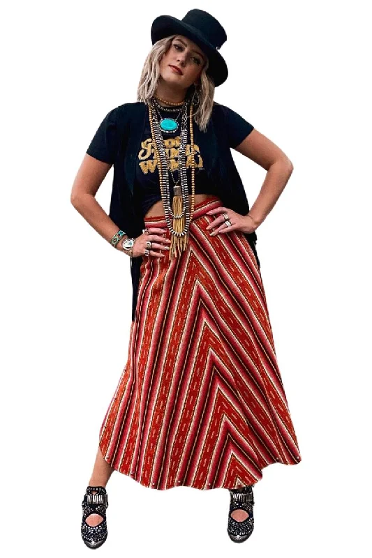 Silverado Chelsea Skirt in Manzano silk skirt lustrous