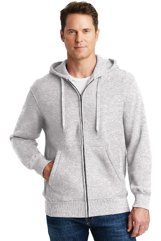 Sport-Tek Super Heavyweight Full-Zip Hooded Sweatshirt.  F282 Hoodie with Drawcord Adjustable Secure