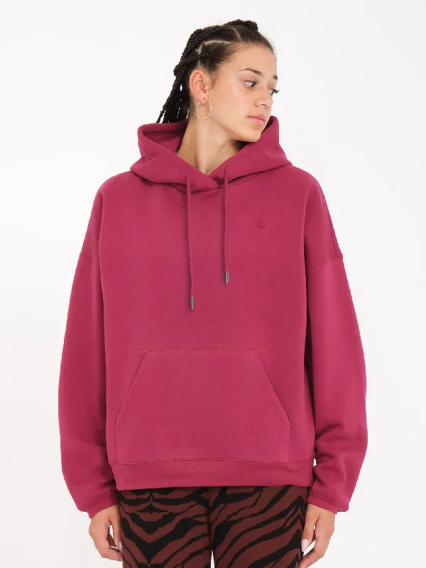 Stone Heart Ii Hoodie - WINE Hoodie with Logo Branding Identity
