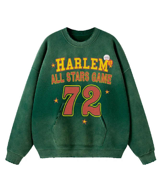 Jagger glass "TONE" hoodie Hoodie with Distressed Vintage Worn