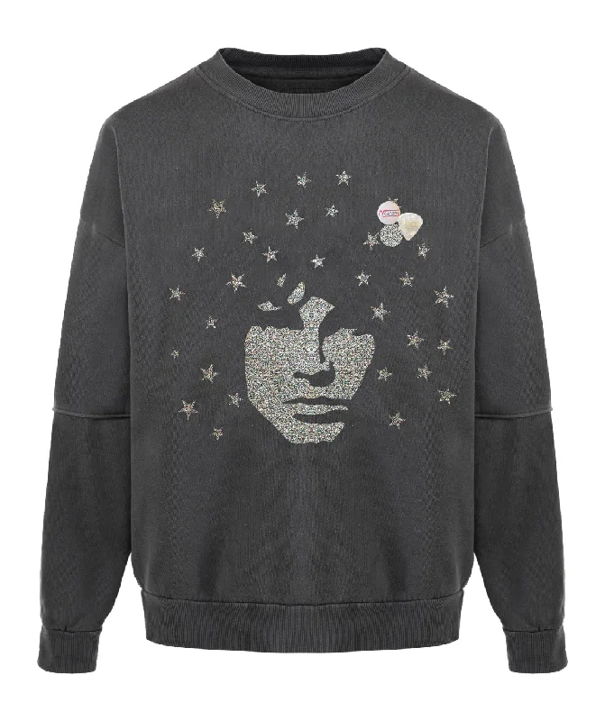 Sweatshirt roller pepper "SINGER" Hoodie with Ribbed Hem Stretchable Secure