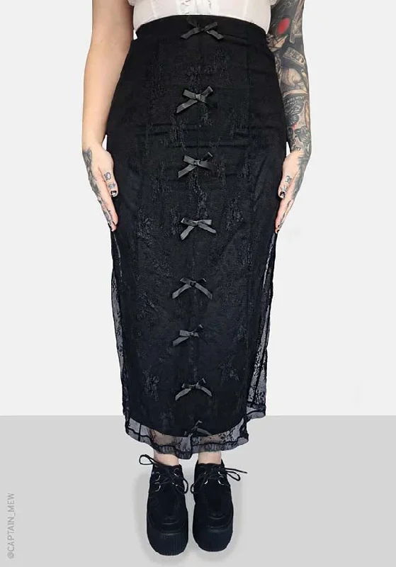 Valencia | MIDI SKIRT elastic waist skirt