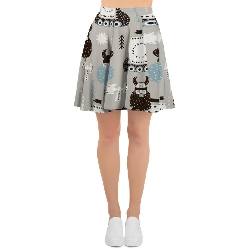 Viking Drakkar Valhalla Women's Skirt elastic waist skirt
