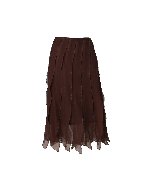Vintage Salvatore Ferragamo Skirt breathable skirt fabric