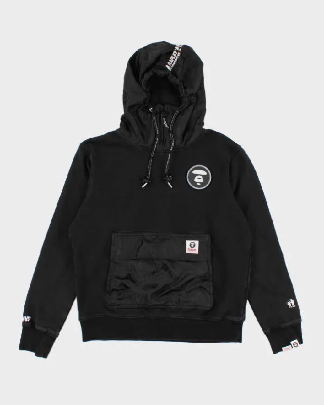 Womans Back AAPE Utility Style Hoodie - XL Hoodie with Applique Textured Unique