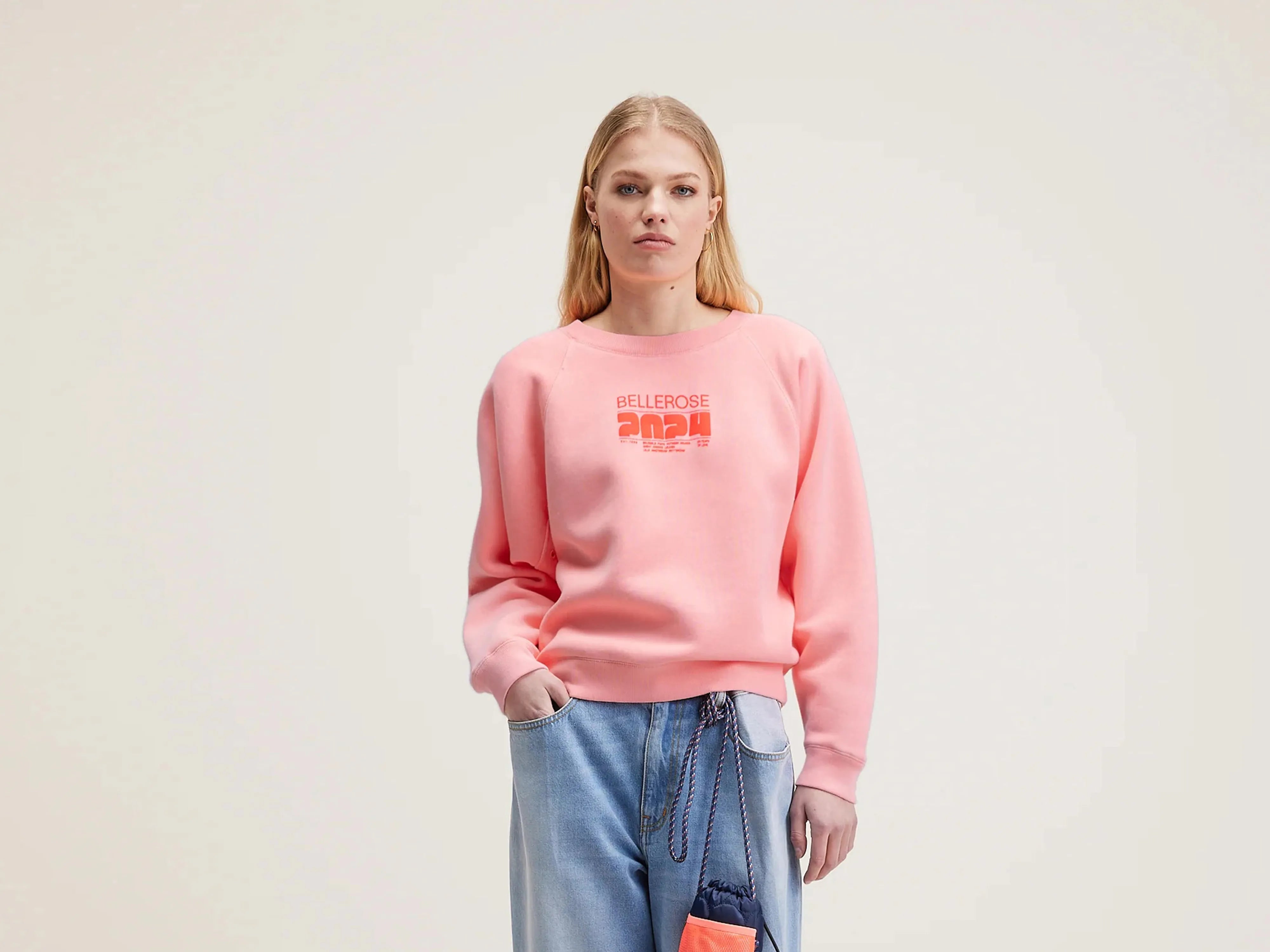 Fellay relaxed sweatshirt (242 / W / FLASH WASH) Oversized Hoodie Comfort Casual