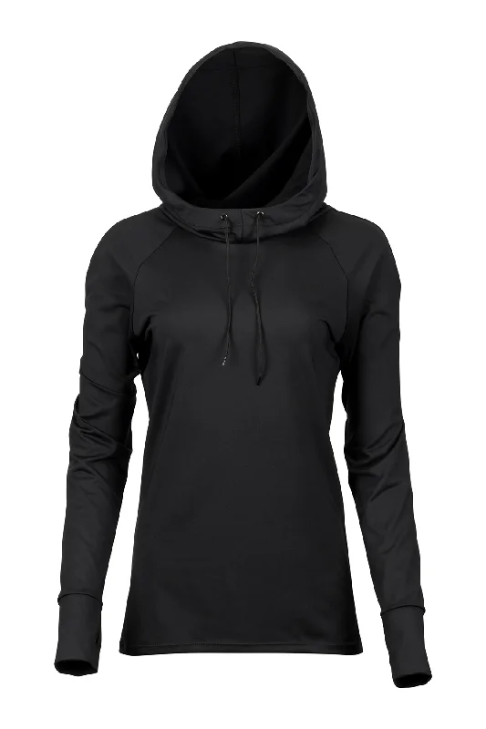 BOATHOUSE Women's 215 Hooded Compression Top Hoodie with Lining Warm Insulated