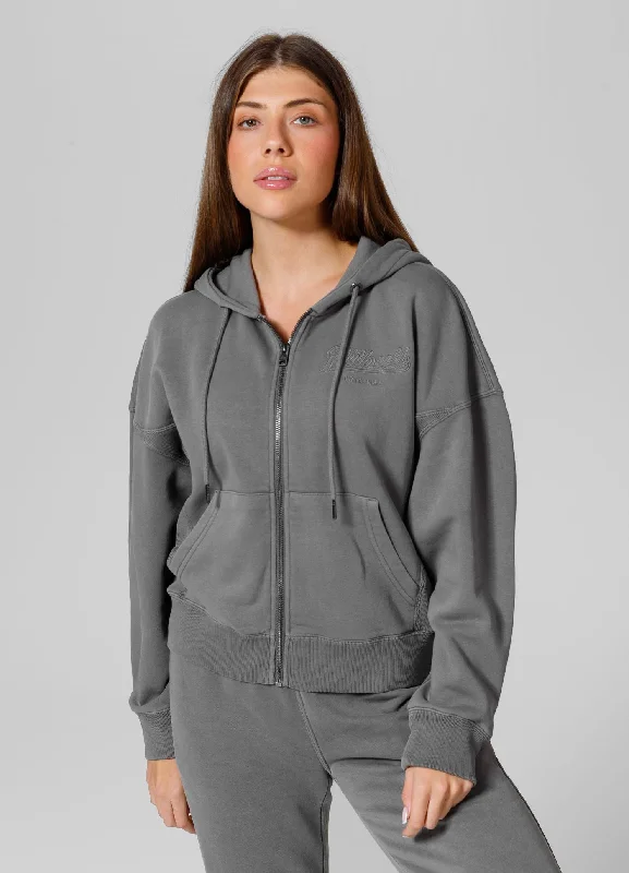 Women's zip-up hoodie Washed Manzanita II Hoodie with Slit Hem Functional Movement