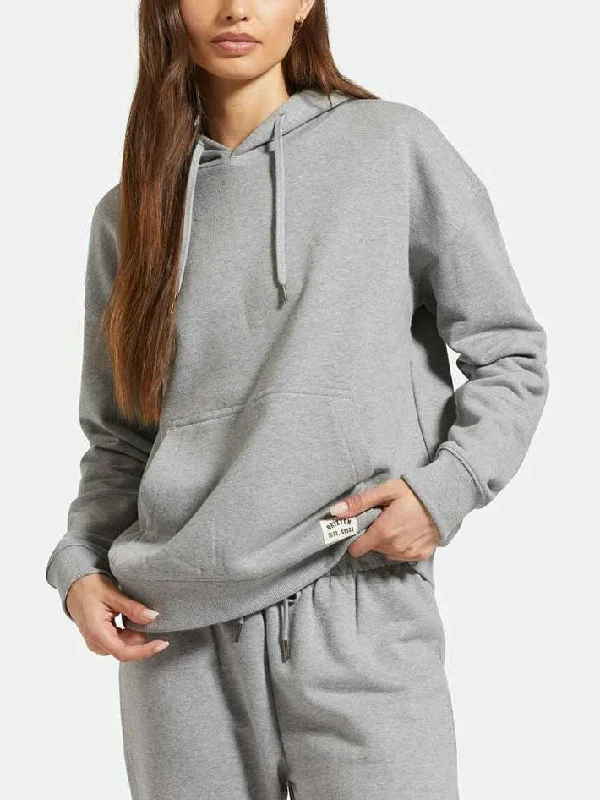 Cross Loop Hoodie Hoodie with Exposed Zipper Edgy Industrial