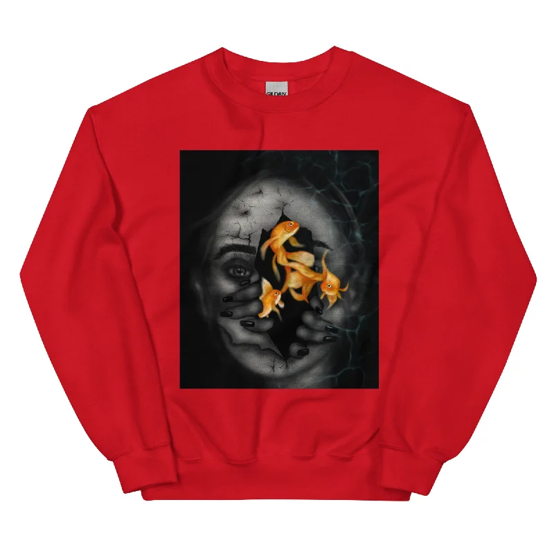 IN SEARCH OF FREEDOM Unisex Classic Sweatshirt Hoodie with Zipper Versatile Modern