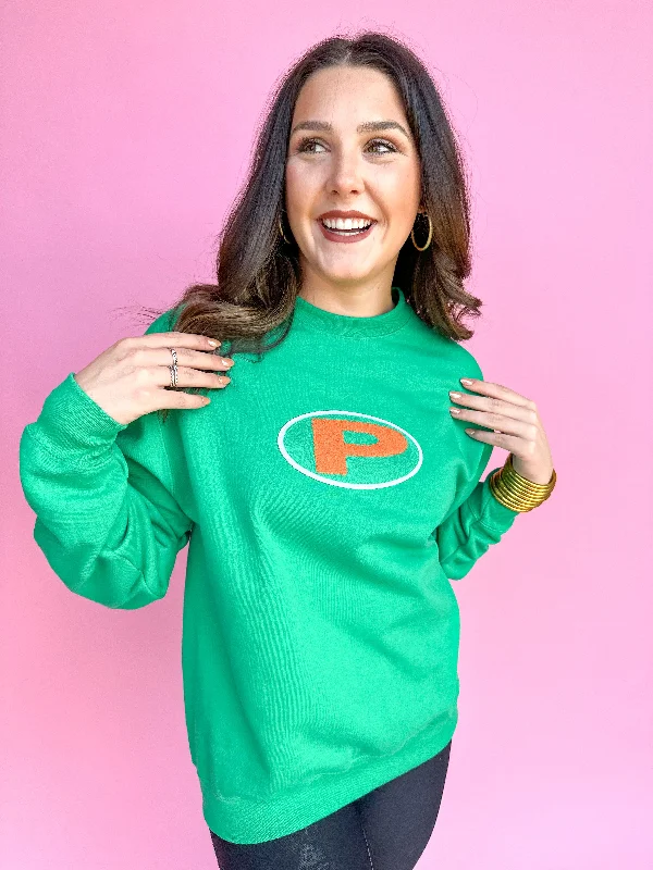 Pinewood Chenille Patch Sweatshirt Hoodie with Turtle Neck Cozy Winter