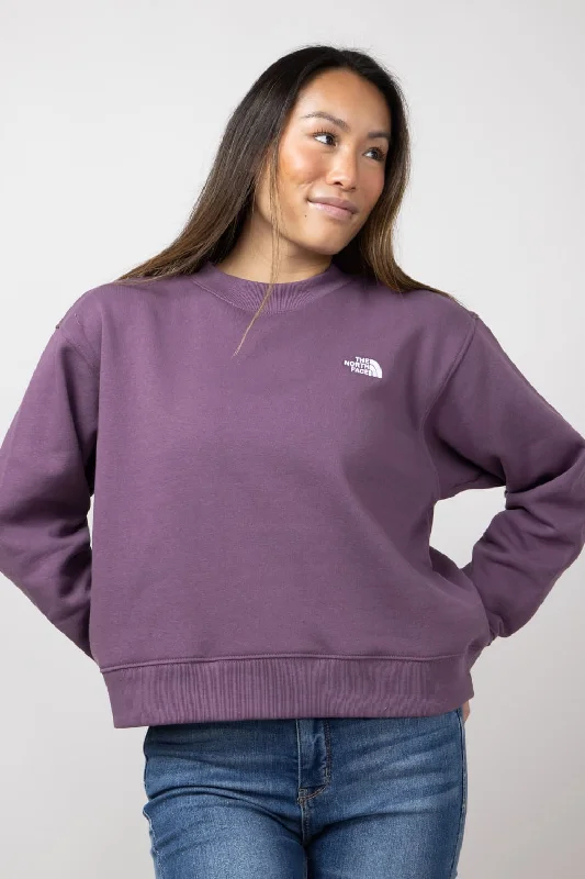 The North Face Evolution Fleece Sweatshirt for Women in Midnight Mauve | NF0A88ZX-1NI Zip Hoodie Drawstring Kangaroo Pocket The North Face Evolution Fleece Sweatshirt for Women in Midnight Mauve | NF0A88ZX-1NI Zip Hoodie Drawstring Kangaroo Pocket