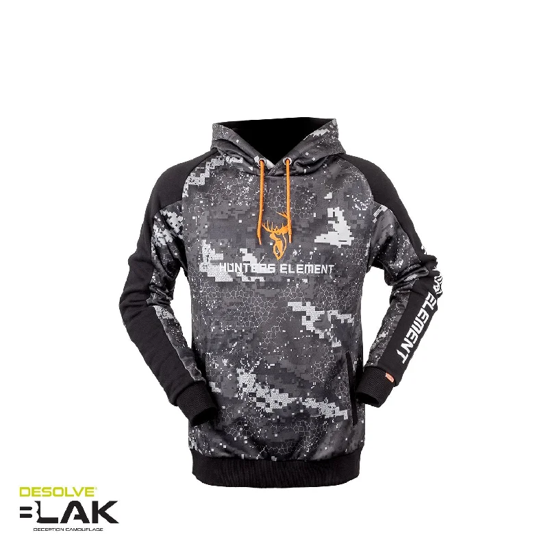 Tungsten Hoodie Hoodie with Hem Ribbing Snug Secure