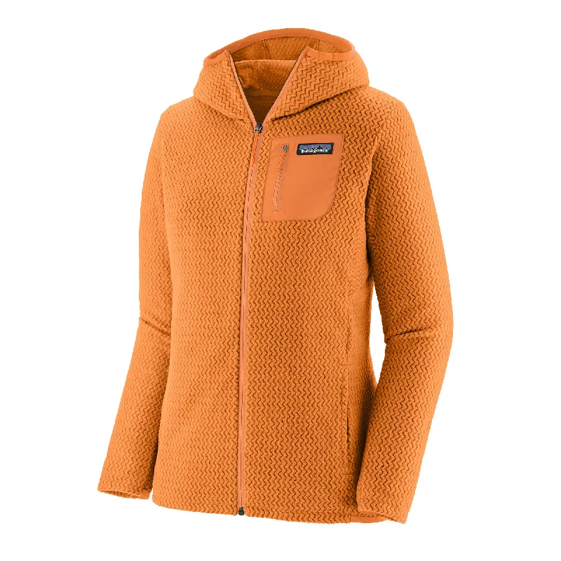 Women's R1® Air Full-Zip Hoody Hoodie with Hem Elastic Stretchable Comfortable